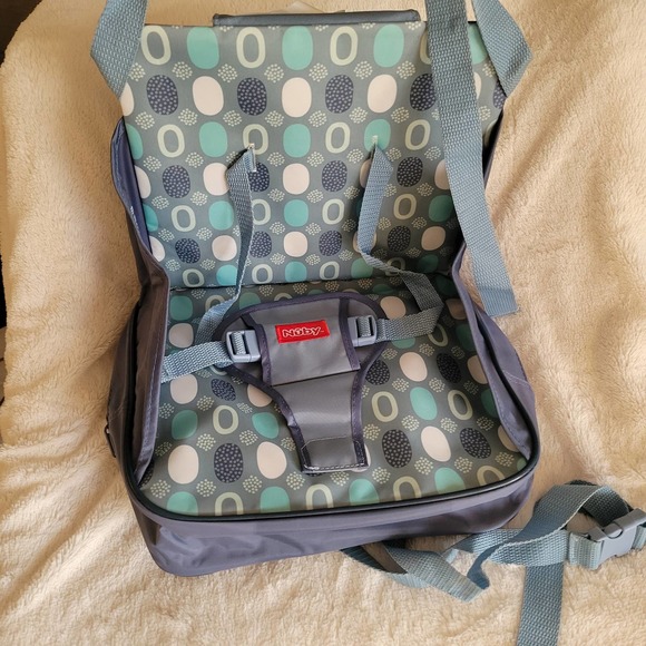 Nūby Portable Easy Go Baby Toddler Booster Seat Nylon Carry Zippered Bag✨️9M+ - Picture 12 of 15